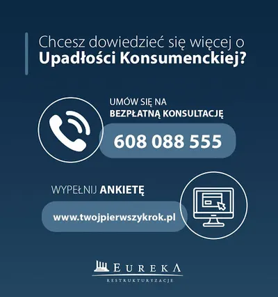 Upadłość konsumencka Szczecin | Eureka Restrukturyzacje sp. z o.o. | Twój pierwszy krok do życia bez długów